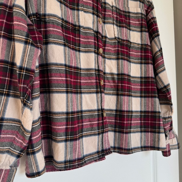 MADEWELL Flannel Shirt-Jacket in Tartan Plaid | XL | 100% Cotton - EUC! - Picture 5 of 12